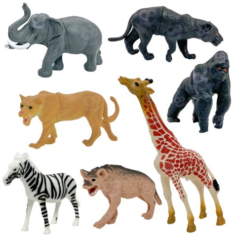 WOOPIE Zestaw Figurki Zwierzęta Safari 34 szt. WOOPIE Zestaw Figurki Zwierzęta Safari 34 szt.