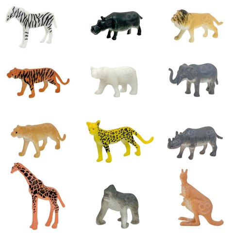 WOOPIE Zestaw Figurki Zwierzęta Safari 34 szt. WOOPIE Zestaw Figurki Zwierzęta Safari 34 szt.