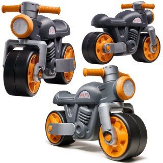 FALK Jeździk Biegowy Ciche Koła Motor Prem1er Retro Czarny 12m+