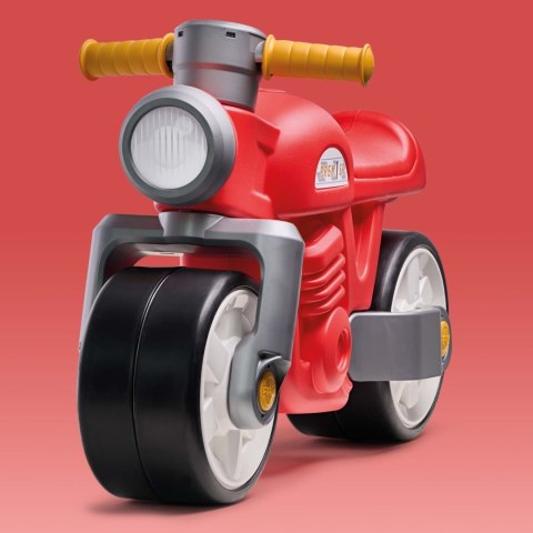 FALK Jeździk Biegowy Ciche Koła Motor Prem1er Retro Czerwony 1+ FALK Jeździk Biegowy Ciche Koła Motor Prem1er Retro Czerwony 1+