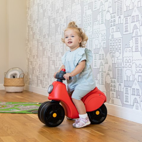 FALK Jeździk Scooter Strada Scooter Czerwony Ciche Opony od 1 Roku FALK Jeździk Scooter Strada Scooter Czerwony Ciche Opony od 1 Roku