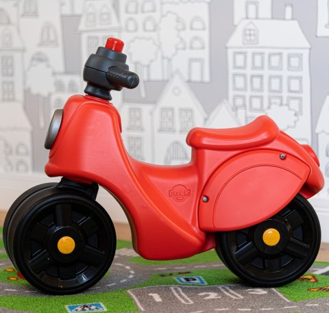 FALK Jeździk Scooter Strada Scooter Czerwony Ciche Opony od 1 Roku