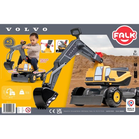 FALK Koparka Przegubowa Volvo Obrotowa Kabina Łopata Pług FALK Koparka Przegubowa Volvo Obrotowa Kabina Łopata Pług