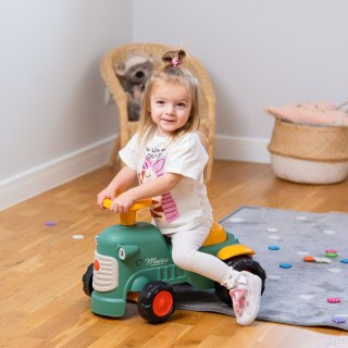 FALK Traktorek Baby Maurice Zielony Vintage z Przyczepką od 1 roku