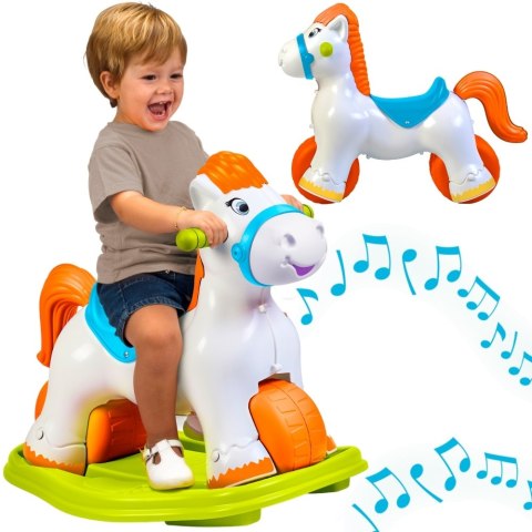 FEBER Interaktywny Bujany Konik 2w1 - Jeździk Biegowy FEBER Interaktywny Bujany Konik 2w1 - Jeździk Biegowy