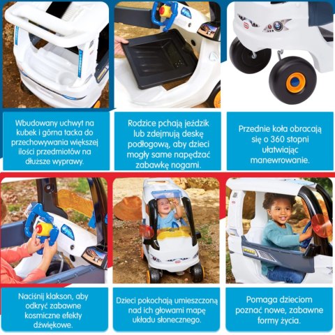 LITTLE TIKES Jeździk Cozy Coupe - Łazik Kosmiczny