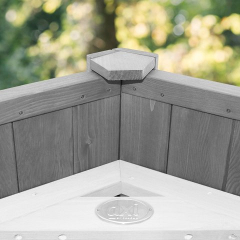 AXI Plac Zabaw Drewniany Wieża z Huśtawką Drabinki Wspinaczkowe Zjeżdżalnia XXL