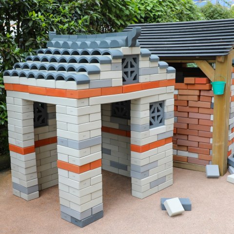 CLASSIC WORLD EDU Mega Klocki Konstrukcyjne z Miękkiej Pianki EVA - Dach do Budowania