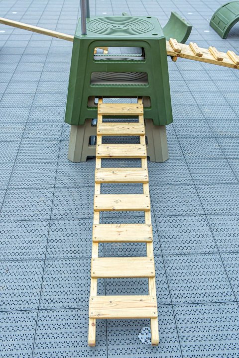 CLASSIC WORLD EDU Tor Przeszkód XXL Plac Zabaw Motoryczny Multi-Sprawnościowy