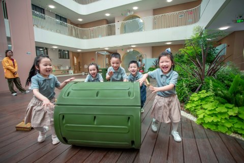 CLASSIC WORLD EDU Tor Przeszkód XXL Plac Zabaw Motoryczny Multi-Sprawnościowy