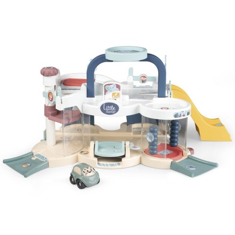 SMOBY Little Mój Pierwszy Garaż Samochodzik Vroom Planet SMOBY Little Mój Pierwszy Garaż Samochodzik Vroom Planet