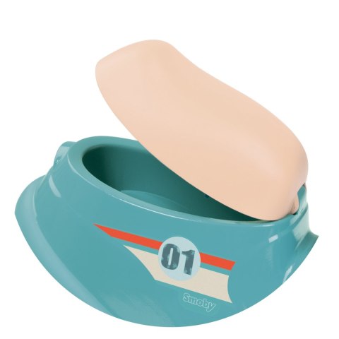 Smoby Niebieski jeździk skuter Retro Ciche koła Scooter Smoby Niebieski jeździk skuter Retro Ciche koła Scooter