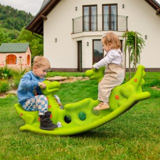 WOOPIE Bujak Wieloosobowy Dino Huśtawka Równoważna Jasno Zielony