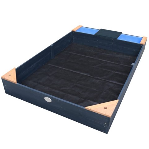 AXI Duża Piaskownica z Pojemnikami Siedziskiem i Przykryciem AXI Duża Piaskownica z Pojemnikami Siedziskiem i Przykryciem