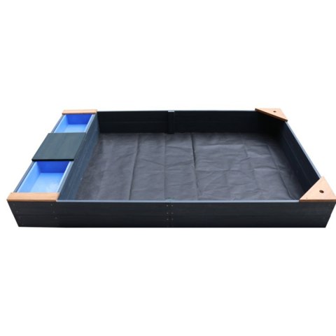 AXI Duża Piaskownica z Pojemnikami Siedziskiem i Przykryciem AXI Duża Piaskownica z Pojemnikami Siedziskiem i Przykryciem