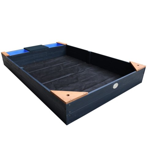 AXI Duża Piaskownica z Pojemnikami Siedziskiem i Przykryciem AXI Duża Piaskownica z Pojemnikami Siedziskiem i Przykryciem