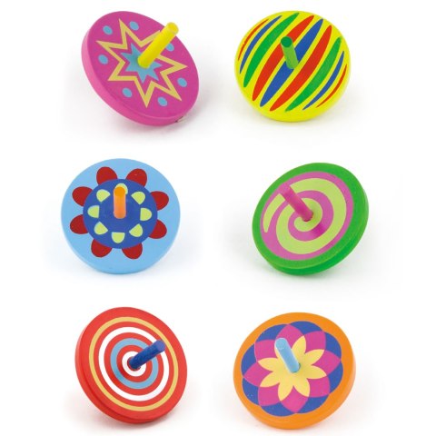 VIGA Kolorowy Bączek drewniany 1szt VIGA Kolorowy Bączek drewniany 1szt