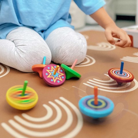 VIGA Kolorowy Bączek drewniany 1szt VIGA Kolorowy Bączek drewniany 1szt