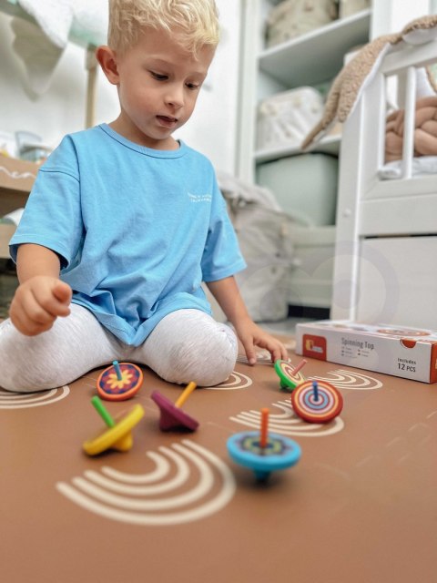 VIGA Kolorowy Bączek drewniany 1szt VIGA Kolorowy Bączek drewniany 1szt