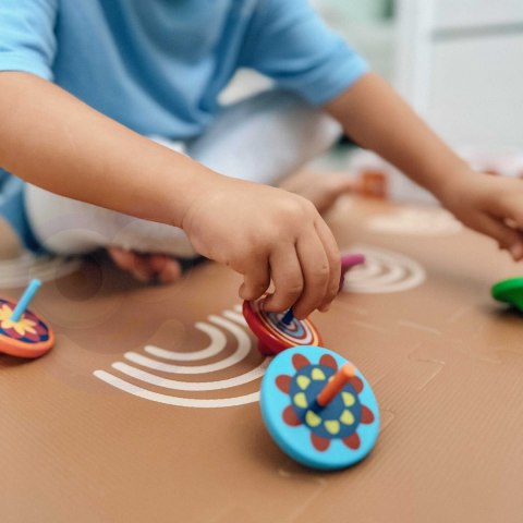 VIGA Kolorowy Bączek drewniany 1szt VIGA Kolorowy Bączek drewniany 1szt