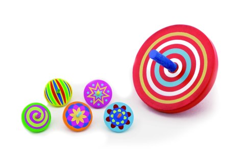 VIGA Kolorowy Bączek drewniany 1szt VIGA Kolorowy Bączek drewniany 1szt