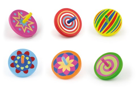 VIGA Kolorowy Bączek drewniany 1szt VIGA Kolorowy Bączek drewniany 1szt