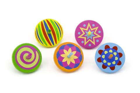 VIGA Kolorowy Bączek drewniany 1szt VIGA Kolorowy Bączek drewniany 1szt