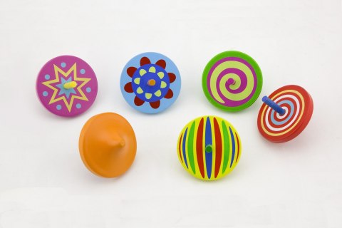 VIGA Kolorowy Bączek drewniany 1szt VIGA Kolorowy Bączek drewniany 1szt