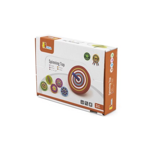 VIGA Kolorowy Bączek drewniany 1szt VIGA Kolorowy Bączek drewniany 1szt