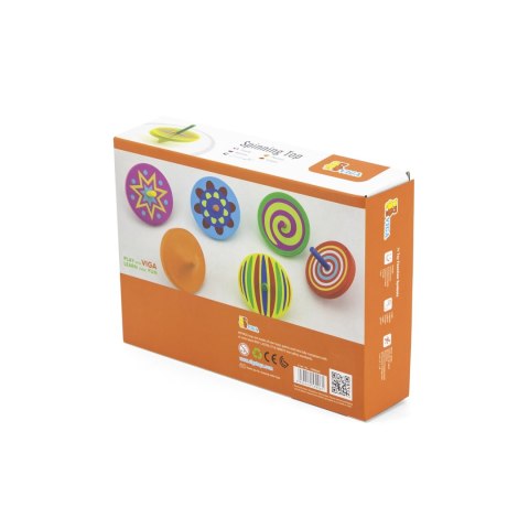 VIGA Kolorowy Bączek drewniany 1szt VIGA Kolorowy Bączek drewniany 1szt