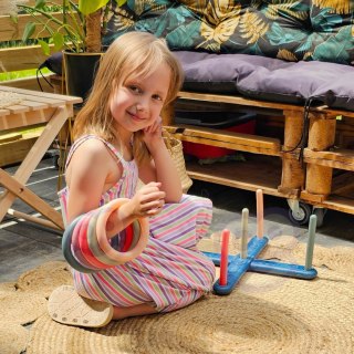 WOOPIE Gra Zręcznościowa Serso Fun Throwing Circle 3+ 11el.