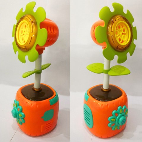 WOOPIE Interaktywny Słonecznik Maszyna do Baniek Mydlanych