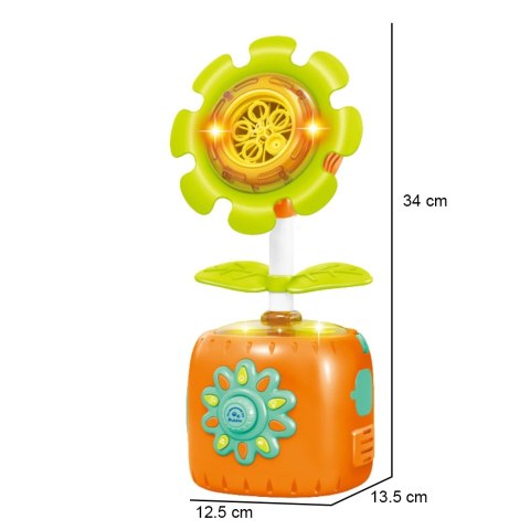 WOOPIE Interaktywny Słonecznik Maszyna do Baniek Mydlanych