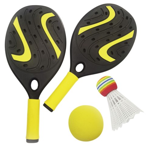 WOOPIE Rakieta z Piłką Piankową i Lotką- Zestaw Plażowo Ogrodowy WOOPIE Rakieta z Piłką Piankową i Lotką- Zestaw Plażowo Ogrodowy