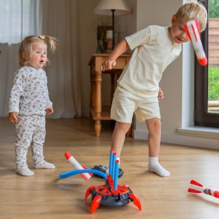 WOOPIE Wyrzutnia Rakiet Piankowych 6 szt.