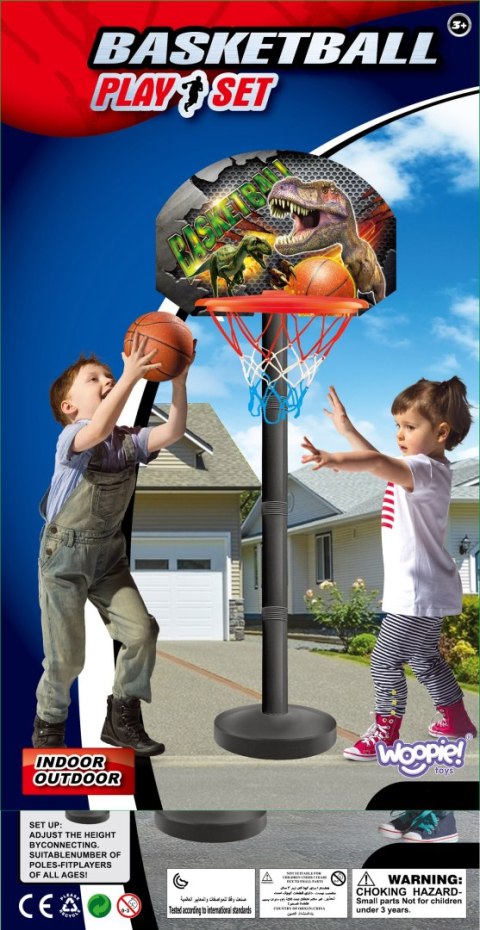 WOOPIE Zestaw Do Koszykówki Piłka Gra Zręcznościowa z 93cm WOOPIE Zestaw Do Koszykówki Piłka Gra Zręcznościowa z 93cm