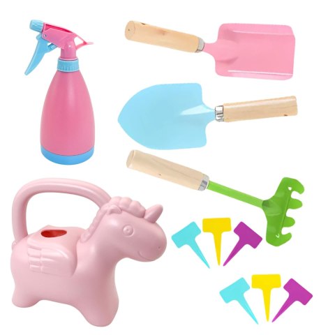 WOOPIE Zestaw Małego Ogrodnika 18 el. Jednorożec