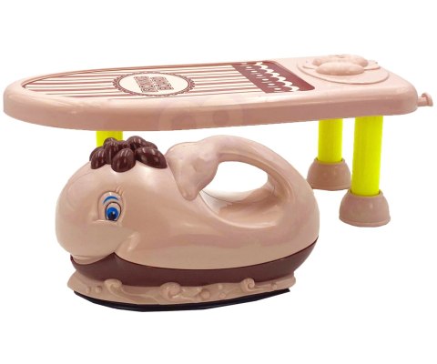 WOOPIE Zestaw do Prasowania 2w1 Deska Żelazko z Muzyką 7 el.