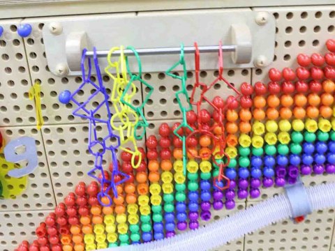 MASTERKIDZ Wolnostojąca Tablica Naukowa Kreatywna STEM 166 x 125