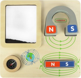 MASTERKIDZ Zabawa Magnetyczna Tablica Edukacyjna Kompas Montessori