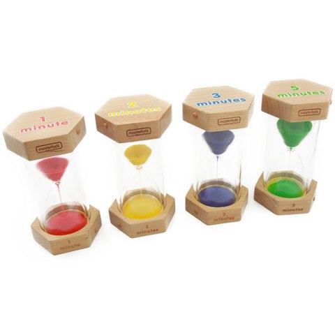 MASTERKIDZ Zestaw Klepsydr - Nauka O Czasie MASTERKIDZ Zestaw Klepsydr - Nauka O Czasie