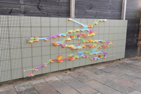 MASTERKIDZ Zestaw Konstrukcyjny Tor dla Piłek do Tablica STEM 63 el. MASTERKIDZ Zestaw Konstrukcyjny Tor dla Piłek do Tablica STEM 63 el.