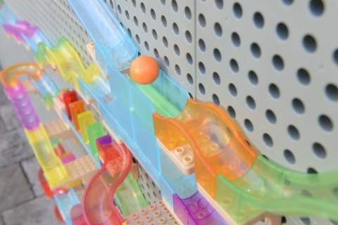 MASTERKIDZ Zestaw Konstrukcyjny Tor dla Piłek do Tablica STEM 63 el. MASTERKIDZ Zestaw Konstrukcyjny Tor dla Piłek do Tablica STEM 63 el.