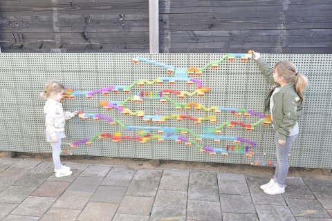 MASTERKIDZ Zestaw Konstrukcyjny Tor dla Piłek do Tablica STEM 63 el. MASTERKIDZ Zestaw Konstrukcyjny Tor dla Piłek do Tablica STEM 63 el.