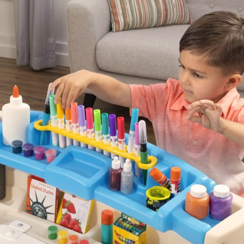 STEP2 Biurko z Krzesełkiem Kącik plastyczny edukacyjny Delux