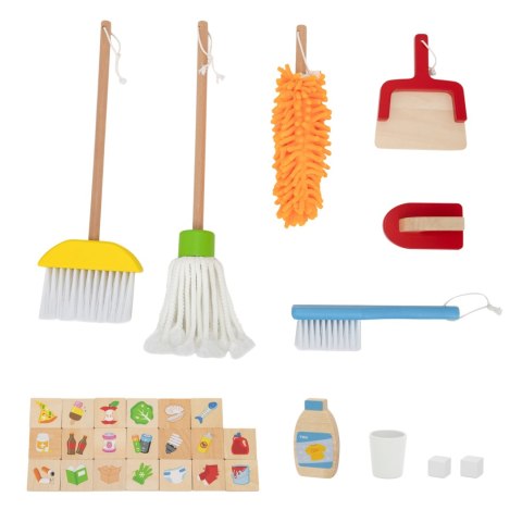 VIGA Centrum Domowe 3w1 z Akcesoriami - Nauka i Zabawa dla Dzieci