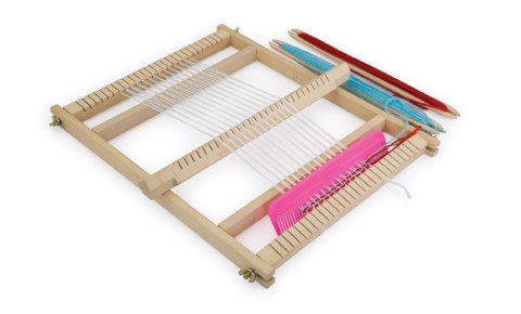 VIGA Drewniane Krosno Warsztat Tkacki Zestaw do tkania Montessori VIGA Drewniane Krosno Warsztat Tkacki Zestaw do tkania Montessori