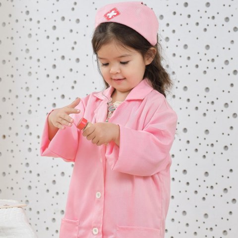 VIGA Strój Mundurek i Kapelusz Małej Pielęgniarki