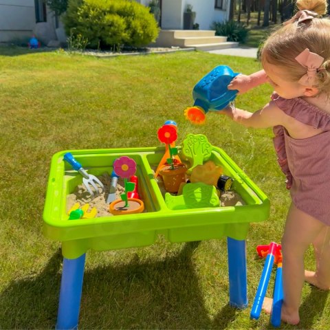 WOOPIE Stolik Wodny 2w1 Piaskownica 13 Akc.