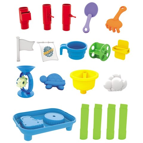 WOOPIE Stolik Wodny 2w1 Piaskownica Statek Piracki 6 akc. WOOPIE Stolik Wodny 2w1 Piaskownica Statek Piracki 6 akc.